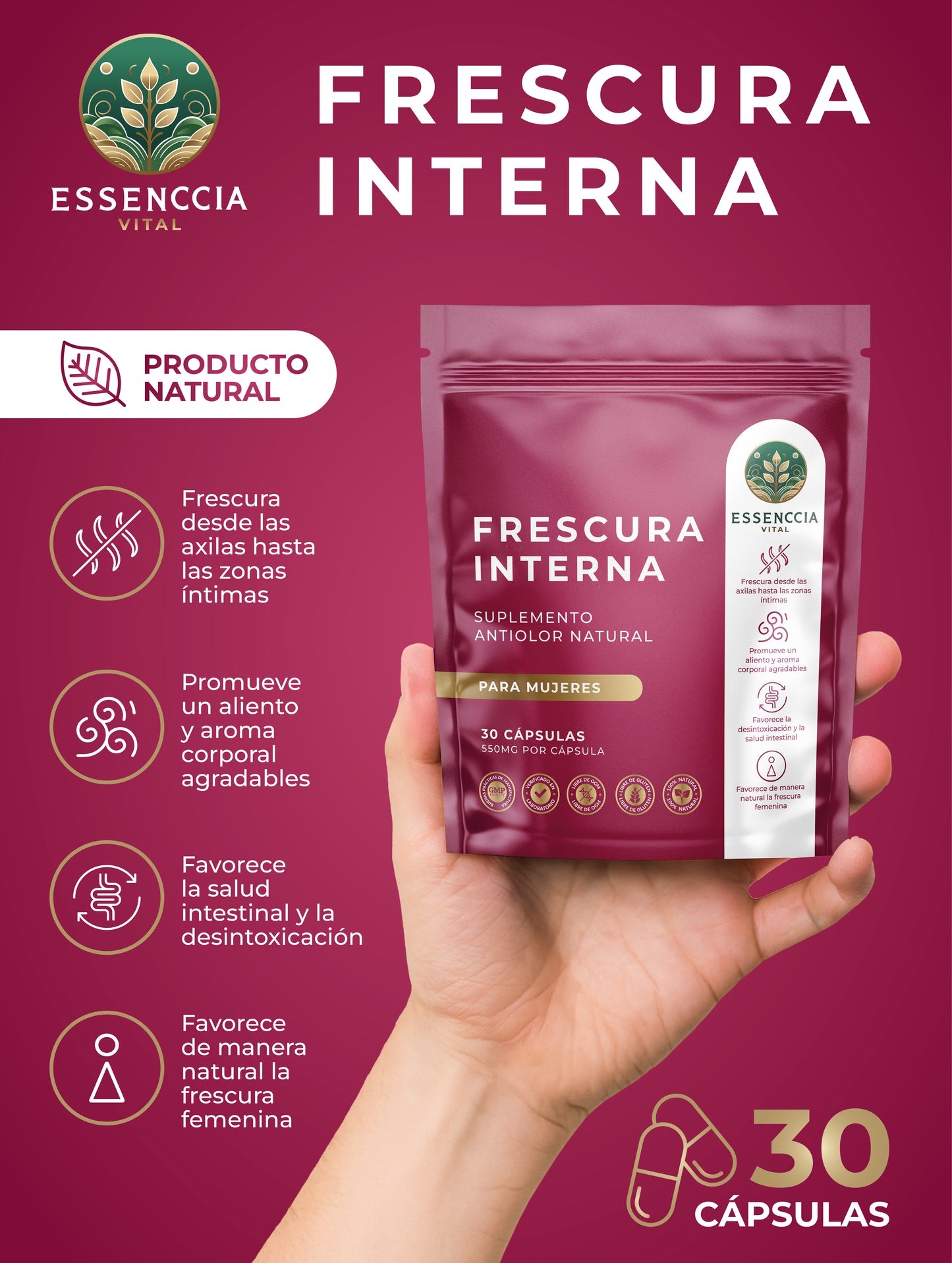 FRESCURA INTERNA MUJER